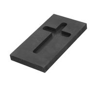 SEWACC Moule en Graphite Creuset Coulée Fusion Affinage Du Métal Fourniture de Bijoux