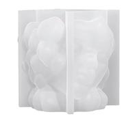 SEWACC Moule en Silicone pour Pot de Fleurs Visage Petit Moule Résine Époxy pour Jardinières Succulentes pour Vase Décoratif Flexible et Solide Usage Créatif Intérieur