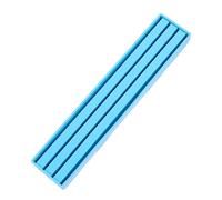 SEWACC Moule Silicone DIY pour Support de Dominos à Couches Moule Flexible pour Résine Époxy Création Personnalisée avec Décorations Intégrées