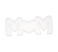 SEWACC Moule Silicone pour Lettres Époxy DIY Moulage Décoratif pour Ornements de Table Modèle Maman Flexible et Facile à Démouler pour Artisanat Personnalisé et Décorations Éclatantes