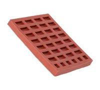 SEWACC Moule Silicone pour Mini-Briques, 28 Longues et 6 Carrées, Haute Résistance Thermique, pour Projets de Simulation et Création de Murs Miniatures