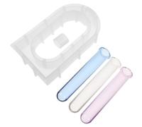 SEWACC Moule Silicone pour Vase Hydroponique Flexible avec Tubes Kit DIY pour Moulage Résine Époxy Outil Créatif pour Décoration et Culture de Plantes