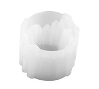 SEWACC Moule Silicone Transparent pour Bougeoir et Boîte de Rangement Diy Flexible et Moule Décoratif de Bureau Polyvalent pour Création Dornements