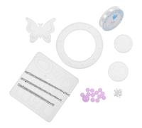 SEWACC Moule Silicone Transparent pour Carillon DIY Résine Époxy et Facile à Démouler Kit Créatif pour Bijoux et Décorations