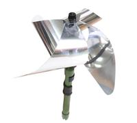 SEWACC Moulinet à Oiseaux pour Jardin extérieur, décoration de Jardin en Pet et PE, Facile à Installer, Fait fuir Les Oiseaux pour protéger Votre Bassin à Poissons, pelouse