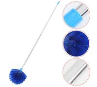 SEWACC Nettoyeur de Ventilateur de Plafond Plumeau à Manche Extensible Léger et Brosse à Toiles d'Araignée pour Zones en Hauteur et Espaces Difficiles d'Accès Couleur Aléatoire