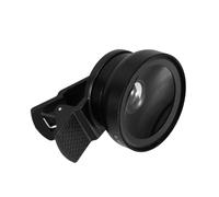 SEWACC Objectifs pour Téléphones Portables Super Grand Angle et Macro Unisexe, Clip, Matériaux Solide, Compact et Léger, Compatible Smartphone, Noir, Usage Voyage et Photographie Mobile