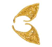 SEWACC Oreilles de Fée en Latex Or pour Halloween et Cosplay, Accessoire Réutilisable et Charmant pour Costume D'elfe ou Gobelin, pour Fête Déguisée