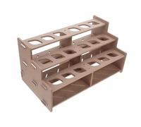 SEWACC Organisateur de Tubes Peinture Compact Support Stable Multi Couches pour Pigments et Pinceaux Rangement Optimisé pour Petits Artistes et Enseignants