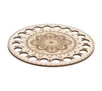 SEWACC Organisateur Fil à Coudre pour Broderie et Point de Croix Support de Fil Portable Modèle Décoratif Mandala Accessoire Couture Pratique et Robuste