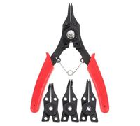 SEWACC Outil Circlips Multifonction Pinces Interchangeables, Conçu pour Manipulation de Ressorts et Anneaux Élastiques Espaces Confinés, Adapté aux Artisans et Techniciens