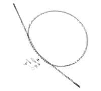 SEWACC Outil de Débouchage de Canalisations à Ressort 3 Mètres avec 7 Têtes de Coupe, Serpent de Plomberie Flexible pour Dragage des Égouts, Kit Polyvalent pour Évier la Cuisine