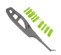 SEWACC Outil de Grattage Multi Angle pour Calfeutrage Raclette à Silicone Réutilisable pour Nettoyage de Colle et Jointoiement Pratique et Ergonomique pour Mastic et Résidus sur Sol et