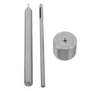 SEWACC Outil de Perforation Manuel pour Œillets 2 MM 3 Pièces en Métal pour Tissus et Cuir Kit de Pose D’Œillet pour Couture Loisirs Créatifs Paquet à Main Rideaux et Vêtements