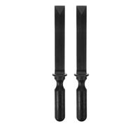 SEWACC Outil de Retrait de Déséquilibre Essentiel pour Pneus Voiture, Pince à Masses D'équilibrage en Plastique Noir, 2pcs pour Réparation et Entretien des Roues
