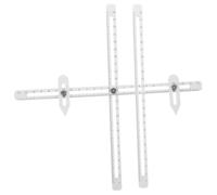 SEWACC Outils de Mesure Multifonctionnels pour Poterie Règle de Mesure Précise pour Évaluer Épaisseur Hauteur et Diamètre des Oeuvres Argile pour Artistes Céramiques et Débutants