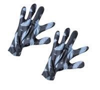 SEWACC Paio de Masques Exfoliants à la Boue Volcanique pour Mains Moufles Hydratants Nourrissants Masque de Soin des Mains Anti-Peau Morte Court Unisexe Soin Intensif et Rugueuses