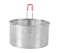 SEWACC Panier à Charbon de Bois en Métal 14 CM pour Foyer de Camping Support pour Barbecue Extérieur Outil Pratique pour Allumer Charbon de Bois Panier Polyvalent pour Grillades en