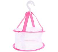 SEWACC Panier de Séchage en Maille Suspendu pour Pinceaux de Maquillage et Éponges Filet de Séchage Couvercle 1 Pièce Léger et Compact Accessoire Pratique pour Sécher Cosmétiques et