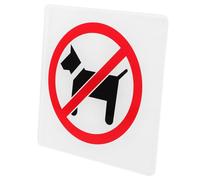 SEWACC Panneau Pour Entreprise Intérieur De Porte Avis Commercial Chiens Interdits à Intérieur