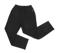 SEWACC Pantalon de Chef Noir pour Homme Style Jogging 100% Coton Élastique avec Taille Entièrement Ajustable Respirant et Anti-Taches Taille XL pour Travail Cuisine et Restauration