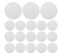 SEWACC Papier Filtre Qualitatif de Laboratoire Rond 7 Cm Vitesse Moyenne, 200 Feuilles, Fibres de Coton, Filtration Expérimentale, Fournitures pour Analyses Chimiques et Conservation