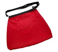 SEWACC Paquet de Cueillette Rouge en Coton Canvas, Porté la Taille | Compartiments Dédiés, Design Minimaliste Moderne, pour Pique-niques, Camping, Cueillettes Sauvages
