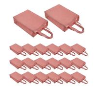 SEWACC Paquet Rose 20 Pièces Non Tissés Réutilisables Courses