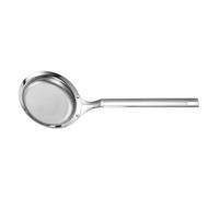 SEWACC Passoire à Résidus D’Huile en Acier Inoxydable 27 CM X 9 CM Louche à Écumoire Maille Fine Filtre à Tamis Cuisine Cuillère Filtrante pour Fondue Chinoise et Friture