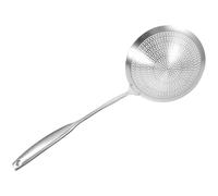 SEWACC Passoire Alimentaire en Acier Inoxydable 304, Cuillère Écumoire Perforée pour Égoutter Pâtes et Huile, Accessoire la Cuisine pour Usage Quotidien