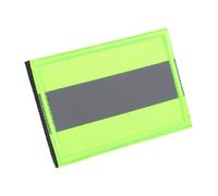 SEWACC Patch Réfléchissant Auto Adhésif pour Vêtements et Sacs à Dos Écusson Nylon Imperméable avec Système Accessoire de Sécurité Extérieure pour la Visibilité