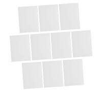 SEWACC Patchs Adhésifs Auto-adhésifs pour Réparation Revêtement Mural Pvc, Kit 10 Pièces, Dimension 12x16 Cm, Couleur Blanche, pour Réparation Trous et Fissures Murales, Usage Intérieur