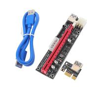 SEWACC Pci-e Riser Cable to with USB Power Extension for Mining Powered Riser Adapter Card High-Speed Pci Express to Pcie Converter Compatible with External Graphics Card for Laptop