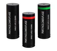 SEWACC Peinture Faciale Camouflage 3 Couleurs Stick Camouflage Visage Extérieur Forêt Militaire Compacte pour Chasse et Maquillage Artistique