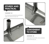 SEWACC Pelle à Fientes De Pigeons Multifonctionnelle 40 Cm en Fer pour Nettoyage D’élevage Agricole Remplacement Tête Outil Jardinage Manuel