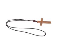 SEWACC Pendentif Croix Fait Main Pour Voiture Collier Croix Miroir Avec Jésus Bijoux Religieux Cadeau Chrétien Pour Baptême Confirmation