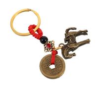 SEWACC Pendentif Laiton pour Voiture Symbole de Chance Feng Shui Breloque Chinoise pour Rétroviseur Décoration Pratique et Protectrice pour Voyages Sûrs