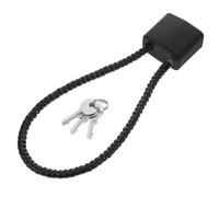 SEWACC Petit Cadenas à Câble en Acier avec Clé, Léger et Multifonction pour Bagages, Casques, Armoires et Valises, Câble Résistant et Portable en Métal