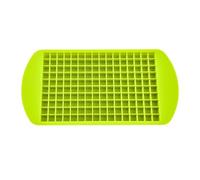 SEWACC Petits Bacs à Glaçons en Silicone Miniatures 160 Alvéoles Moule Flexible Antiadhésif Vert Moule à Glaçons Réutilisable pour Cocktails Boissons Cuisine