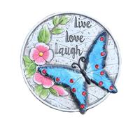 SEWACC Pierre Décorative en Ciment pour Jardin et Terrasse, Pierre de Marche Bleue au Design Créatif, pour Décoration Extérieure et Aménagement Paysager