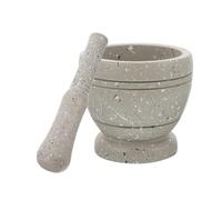 SEWACC Pilon et Mortier en Plastique Polypropylène Petit Outil Cuisine Portable pour Ail et Épices Accessoire Manuel Compact pour Préparation Maison Broyage Facile et Rapide