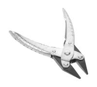 SEWACC Pince à Bec Fin Parallèle Petite Taille Ressort, Lame Coupe Précise, Poignée Souple Ergonomique, Outil Multifonction pour Fabrication de Bijoux, Bricolage Créatif et Perles -