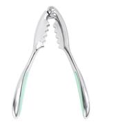 SEWACC Pince à Crabe en Acier Inoxydable 1 Pièce Outil Cuisine Résistant à la Corrosion Poignée Antidérapante Accessoire Multifonction pour Maison et Restaurant Couleur Vert Clair