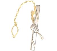 SEWACC Pince à Cravate en Cuivre Design Guitare Élégant, Accessoire Résistant pour Musiciens, pour Performances et Fêtes à Thème Musical