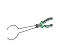 SEWACC Pince pour Creuset Graphite Inoxydable avec Poignée Isolante Ergonomique Pinces de Four à Fusion pour et Travail des Métaux Outil Professionnel pour Bijoutiers et Fonte