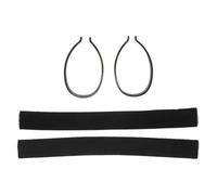 SEWACC Pinces à Pantalon Légères Set de 4 Réfléchissantes pour Cyclisme avec Bandes Élastiques Haute Visibilité et Réglables, Pratique du Vélo en Extérieur