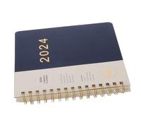 SEWACC Planner Spiral Notebook Day Academic Daily Use Note Pad For Students Office And Travel Management