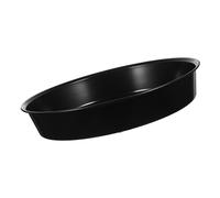 SEWACC Plaque à Pizza Ronde Antiadhésive 8 Pouces en Acier au Carbone Moule à Pâtisserie Profond pour Cuisson Nettoyage Facile Résistance à la Chaleur Ustensile Cuisine Multifonction