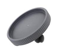 SEWACC Plateau à roulettes sous-Pot Rond en Polypropylène Gris 220 MM Support à Plantes Roulant Stable pour Pots Lourds d'Intérieur Base de Jardinière Mobile pour Déplacer Facilement