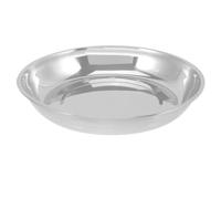 SEWACC Plateau de Balance Acier Inoxydable Réutilisable pour Pesée Précise Cuisine Boulangerie Magasin et Maison Plateau Robuste Déformation avec Surface Lisse